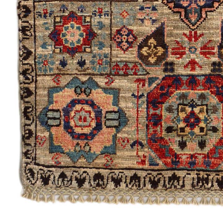 2' x 2' 11 Hand Knotted Mamluk Ziegler Rug