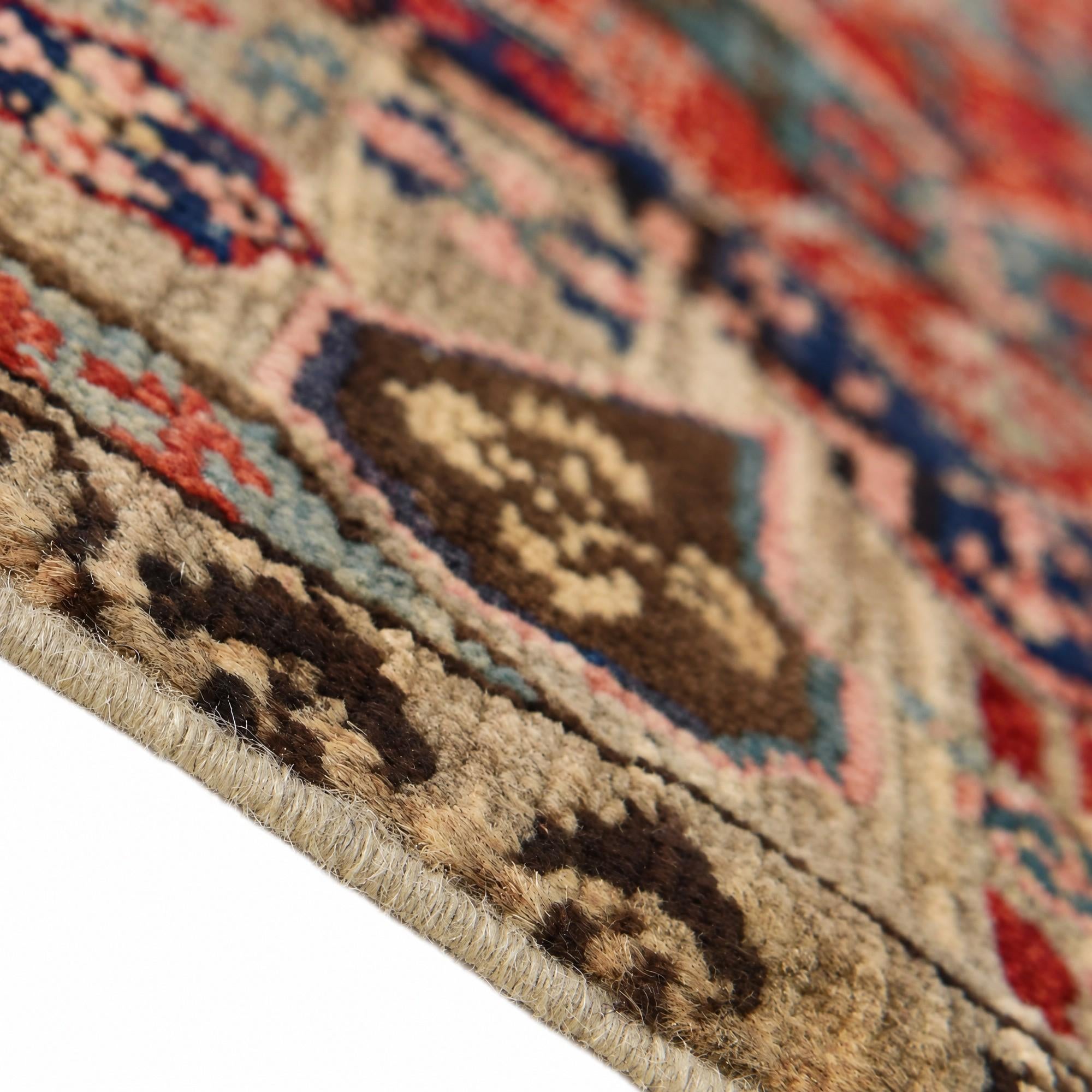 60cm x 90cm anudado a mano Mamluk Ziegler Alfombra