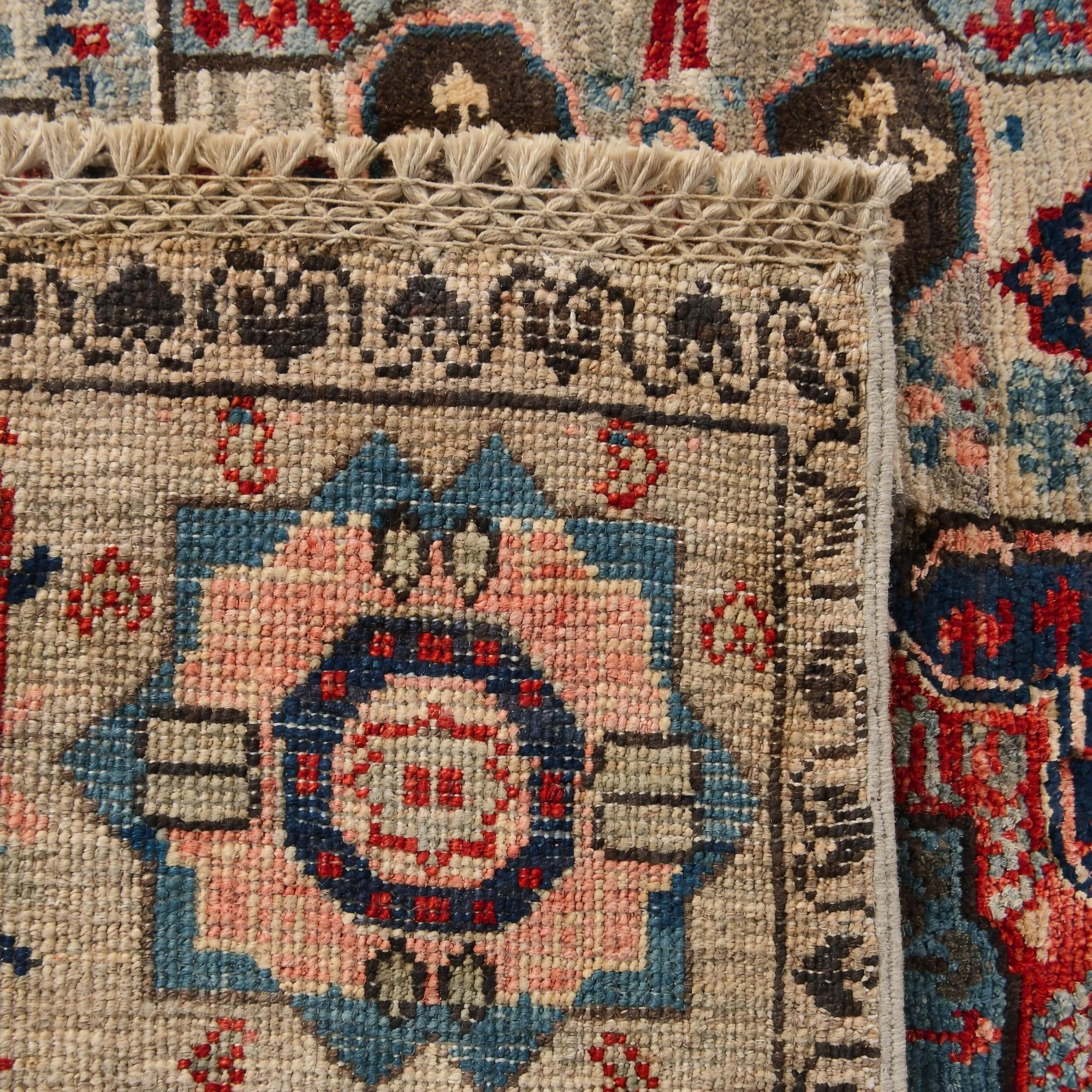 60cm x 90cm anudado a mano Mamluk Ziegler Alfombra