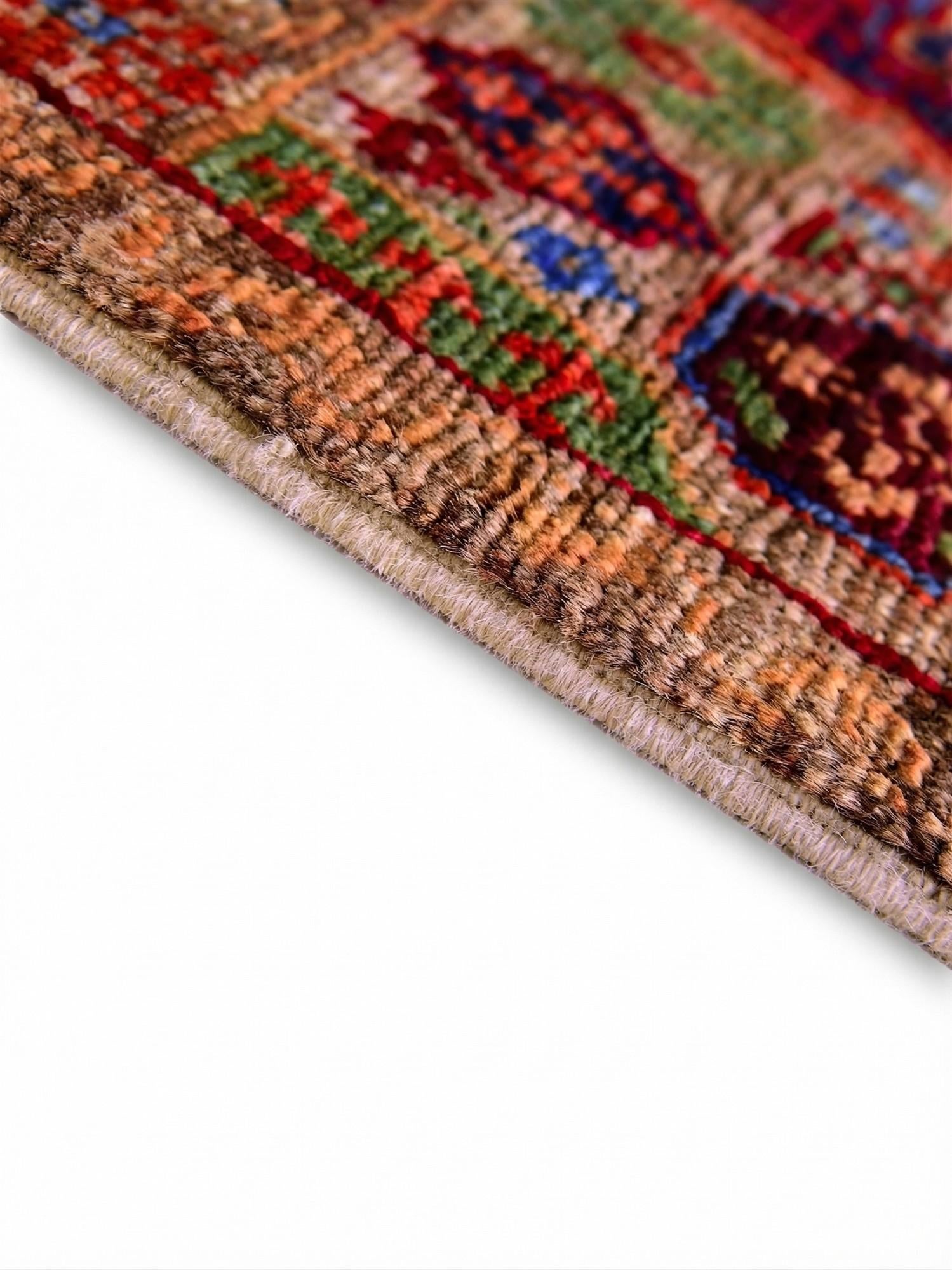Detail image 8 of 12: 2' x 3' 4 Hand Knotted Mamluk Ziegler Rug
