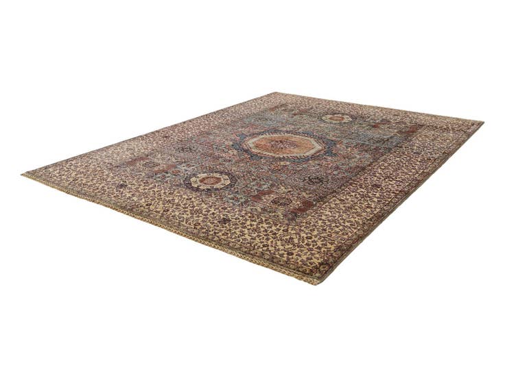 Detail image of 5' x 6' 5 Hand Knotted Mamluk Ziegler Rug