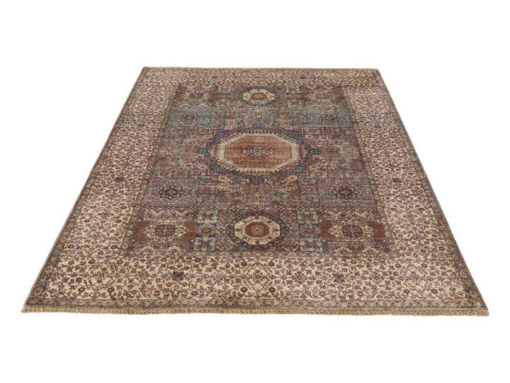 5' x 6' 5 Hand Knotted Mamluk Ziegler Rug