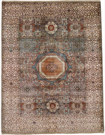5' x 6' 5 Hand Knotted Mamluk Ziegler Rug