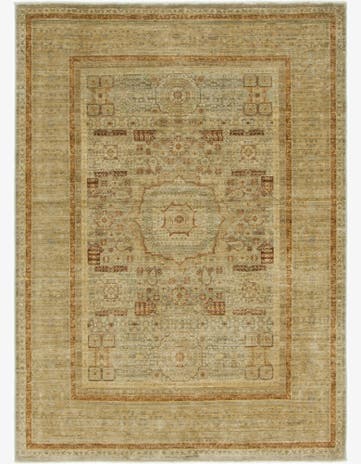 4' 10 x 6' 8 Hand Knotted Mamluk Ziegler Oriental Rug