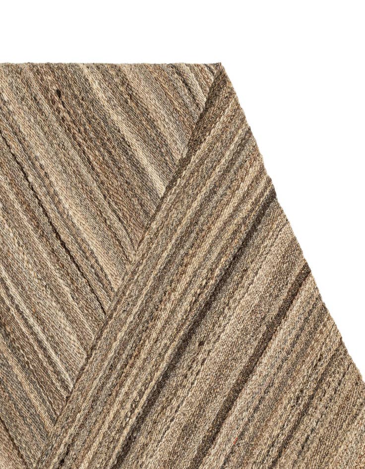 Detail image of 9' x 11' 11 Hand Knotted Marok Kilim Rug