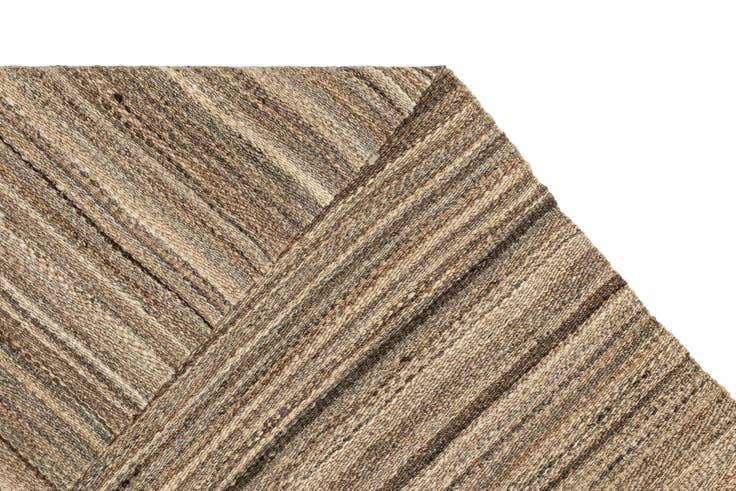 Detail image of 9' x 11' 11 Hand Knotted Marok Kilim Rug