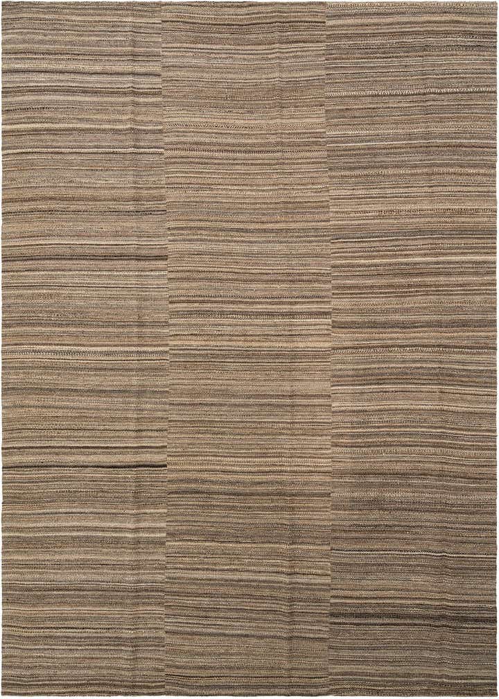9' x 11' 11 Hand Knotted Marok Kilim Rug