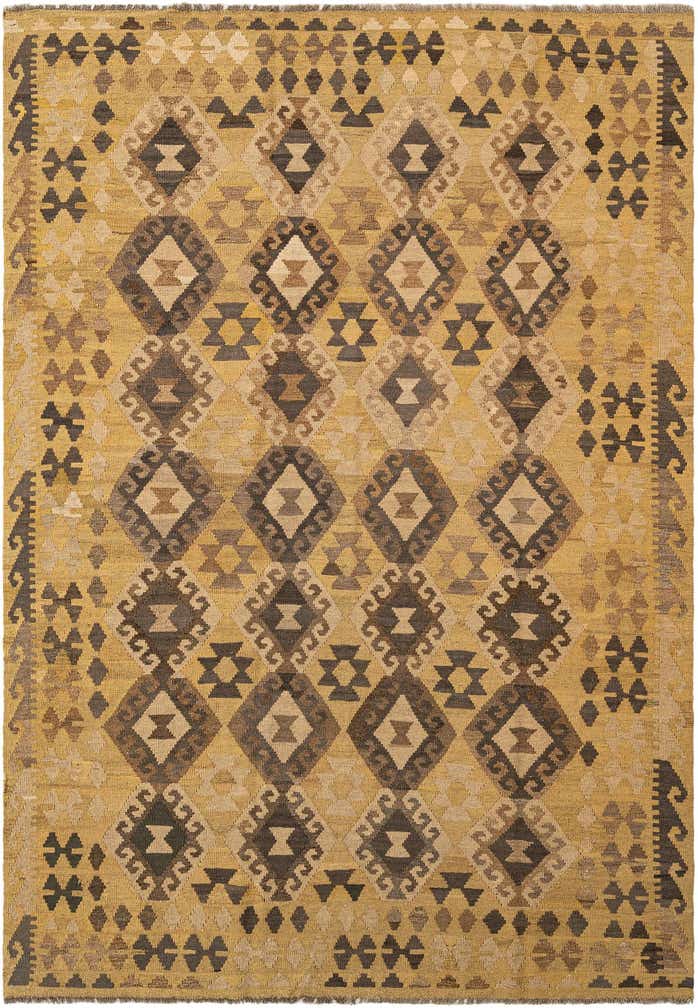 6' 6 x 9' 6 Hand Knotted Marok Kilim Rug