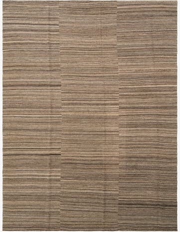 9' x 11' 11 Hand Knotted Marok Kilim Rug