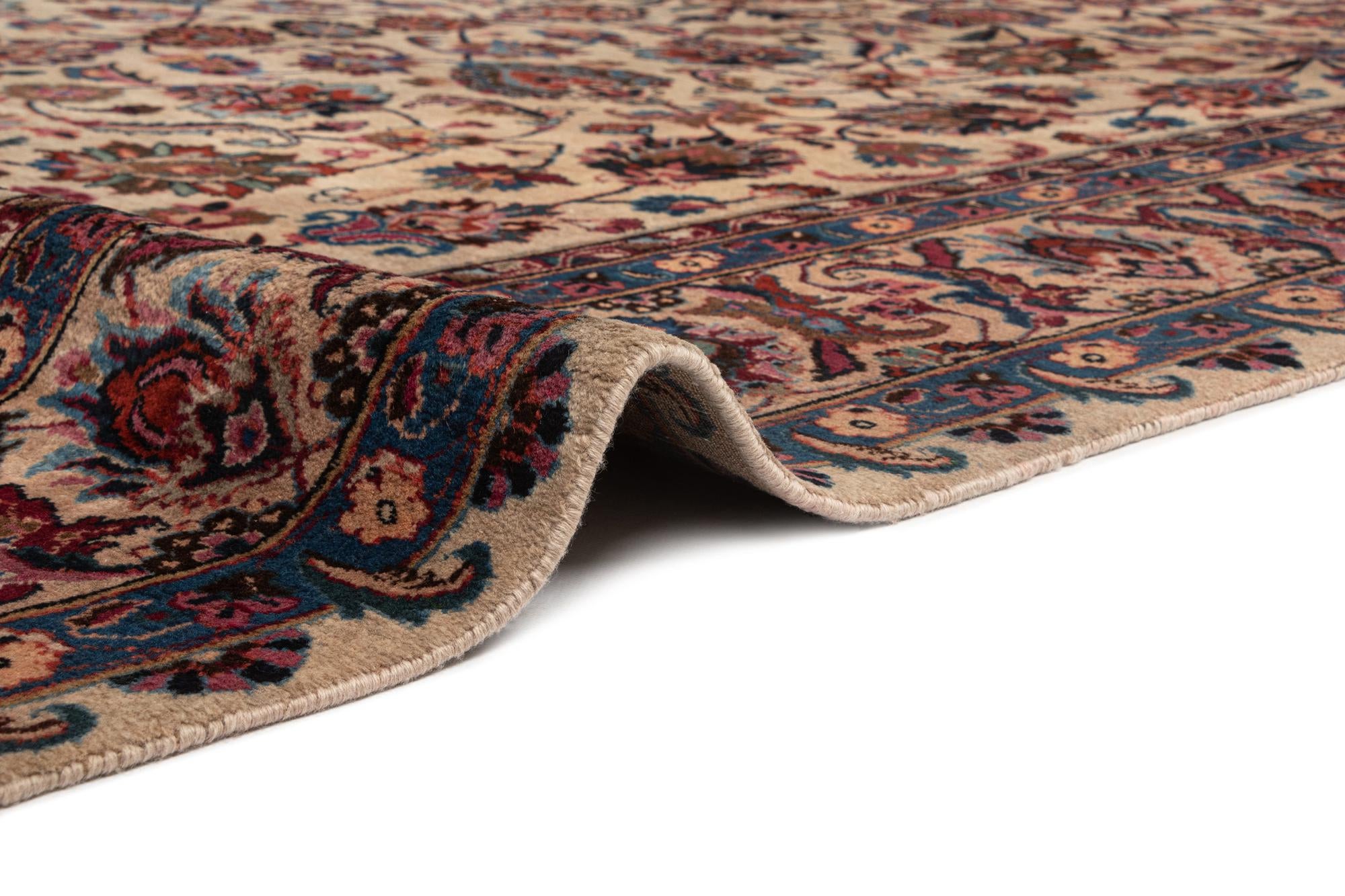 8' x 11' Mashad Wool Rug