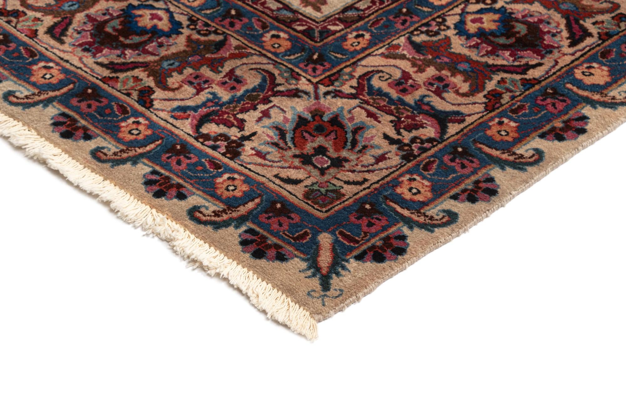 8' x 11' Mashad Wool Rug