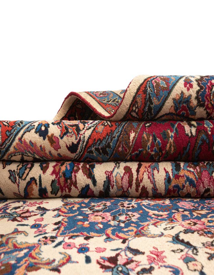 Detail image of 8' 2 x 11' 2 Mashad Wool Rug