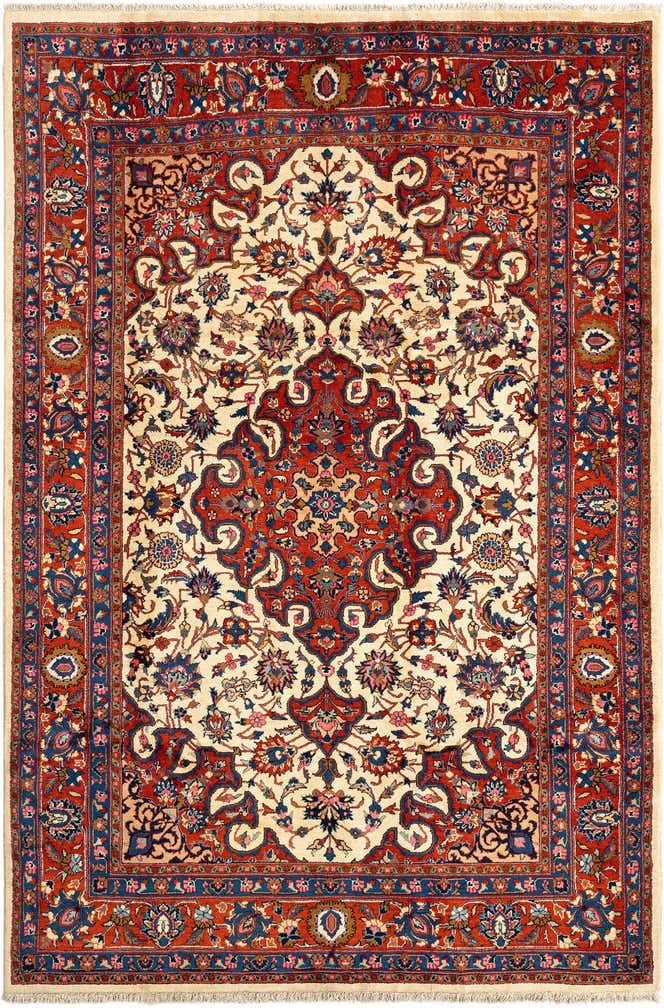 6' 8 x 9' 8 Mashad Wool Rug
