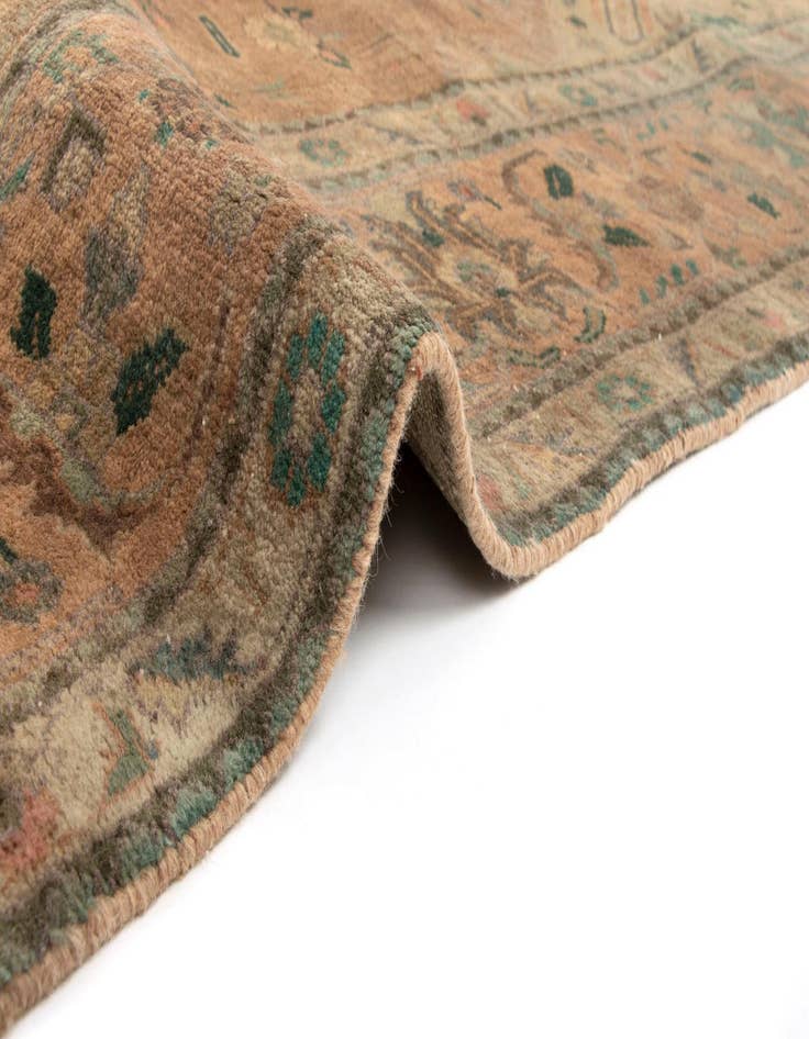 Detail image of 10' 2 x 12' 10  Hand Knotted Mashad Persian Wool Rug