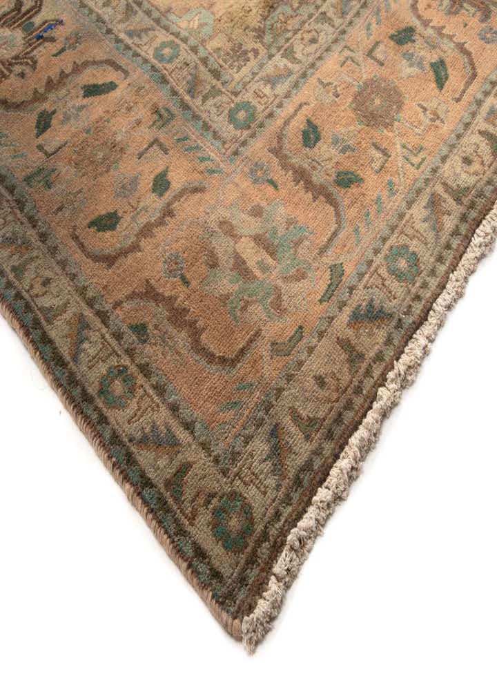 10' 2 x 12' 10 Hand Knotted Mashad Persian Wool Rug
