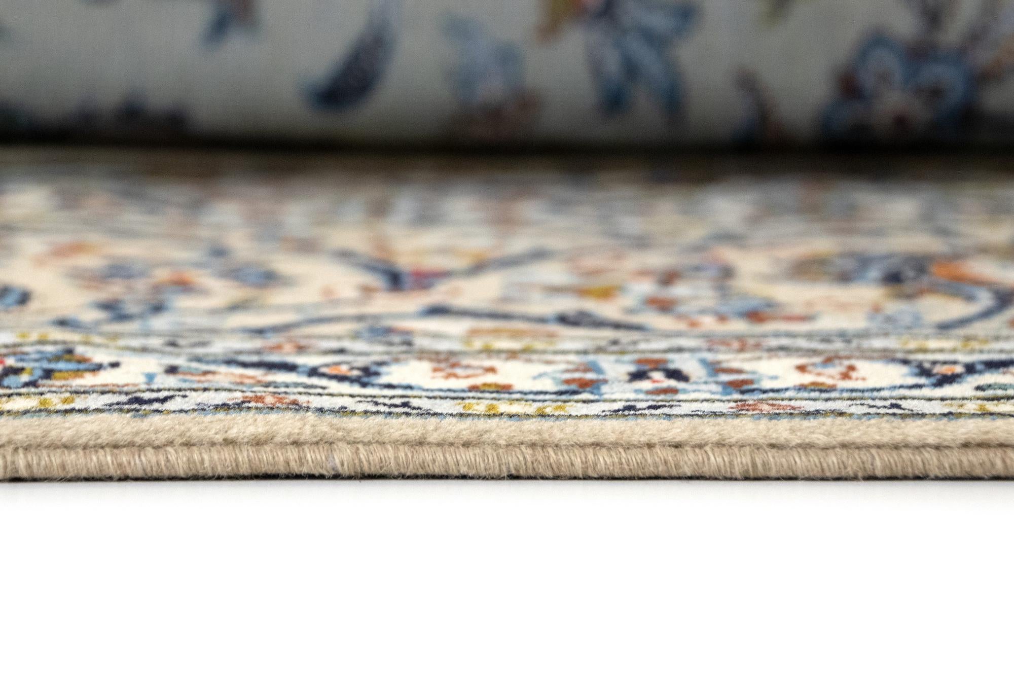 10' x 12' 11 Hand Knotted Mashad Persian Wool Rug