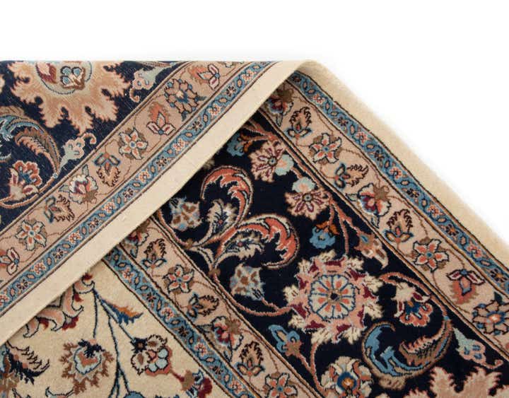 9' 10 x 12' 8 Hand Knotted Mashad Persian Wool Rug