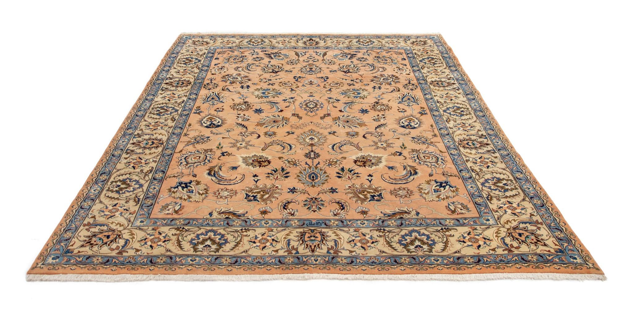8' 11 x 11' 11 Hand Knotted Mashad Persian Rug