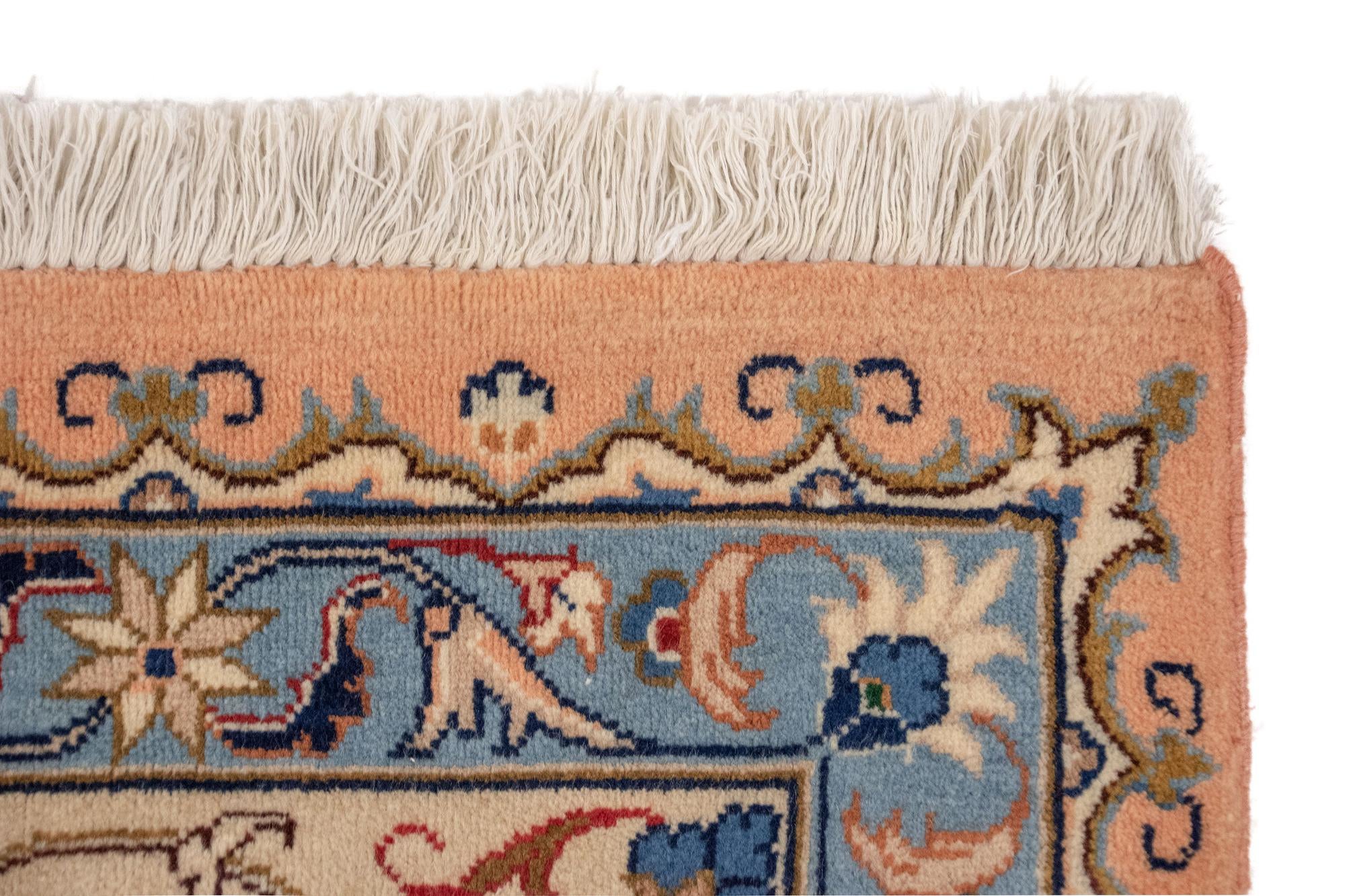 8' 11 x 11' 11 Hand Knotted Mashad Persian Rug