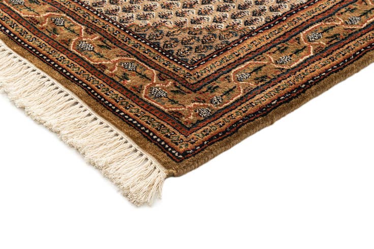 Detail image of 3' 2 x 5' 3 Hand Knotted Mir Wool Rug
