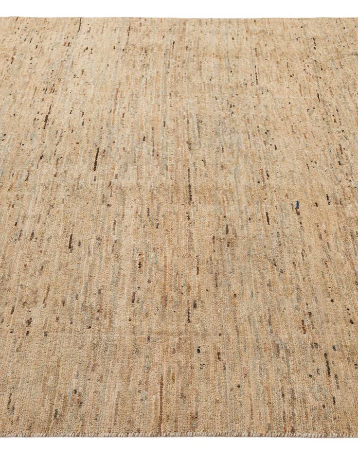 Detail image of 6' 3 x 9' 5  Hand Knotted Modern Ziegler Wool Rug