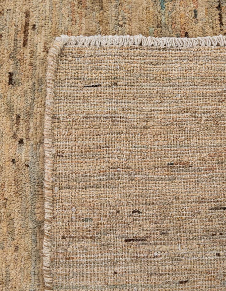 Detail image of 6' 3 x 9' 5  Hand Knotted Modern Ziegler Wool Rug