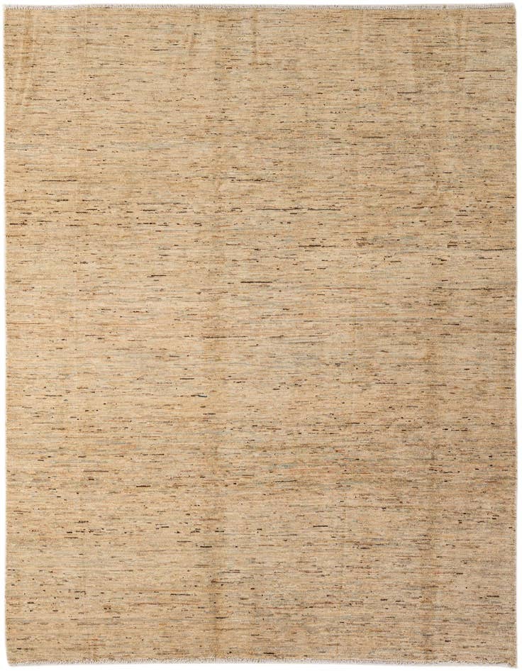Detail image of 6' 3 x 9' 5 Hand Knotted Modern Ziegler Wool Rug