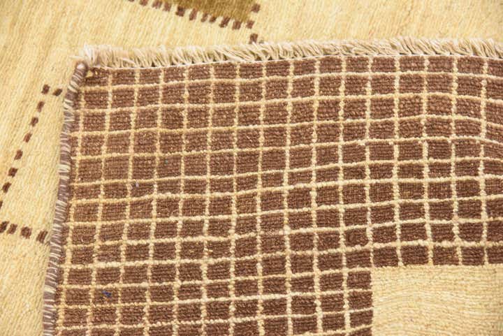 6' 10 x 9' 9 Hand Knotted Modern Ziegler Oriental Rug