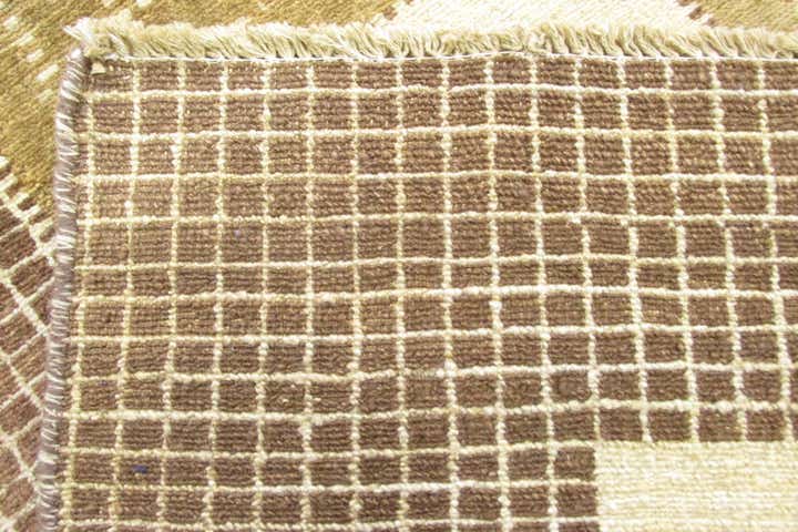 6' 10 x 9' 9 Hand Knotted Modern Ziegler Oriental Rug