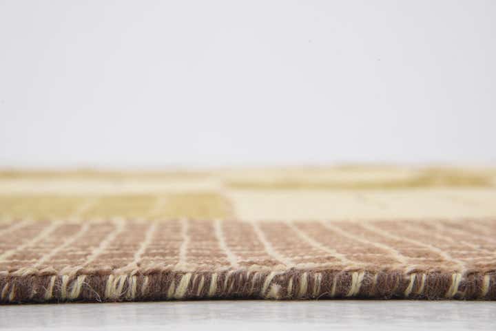 6' 10 x 9' 9 Hand Knotted Modern Ziegler Oriental Rug