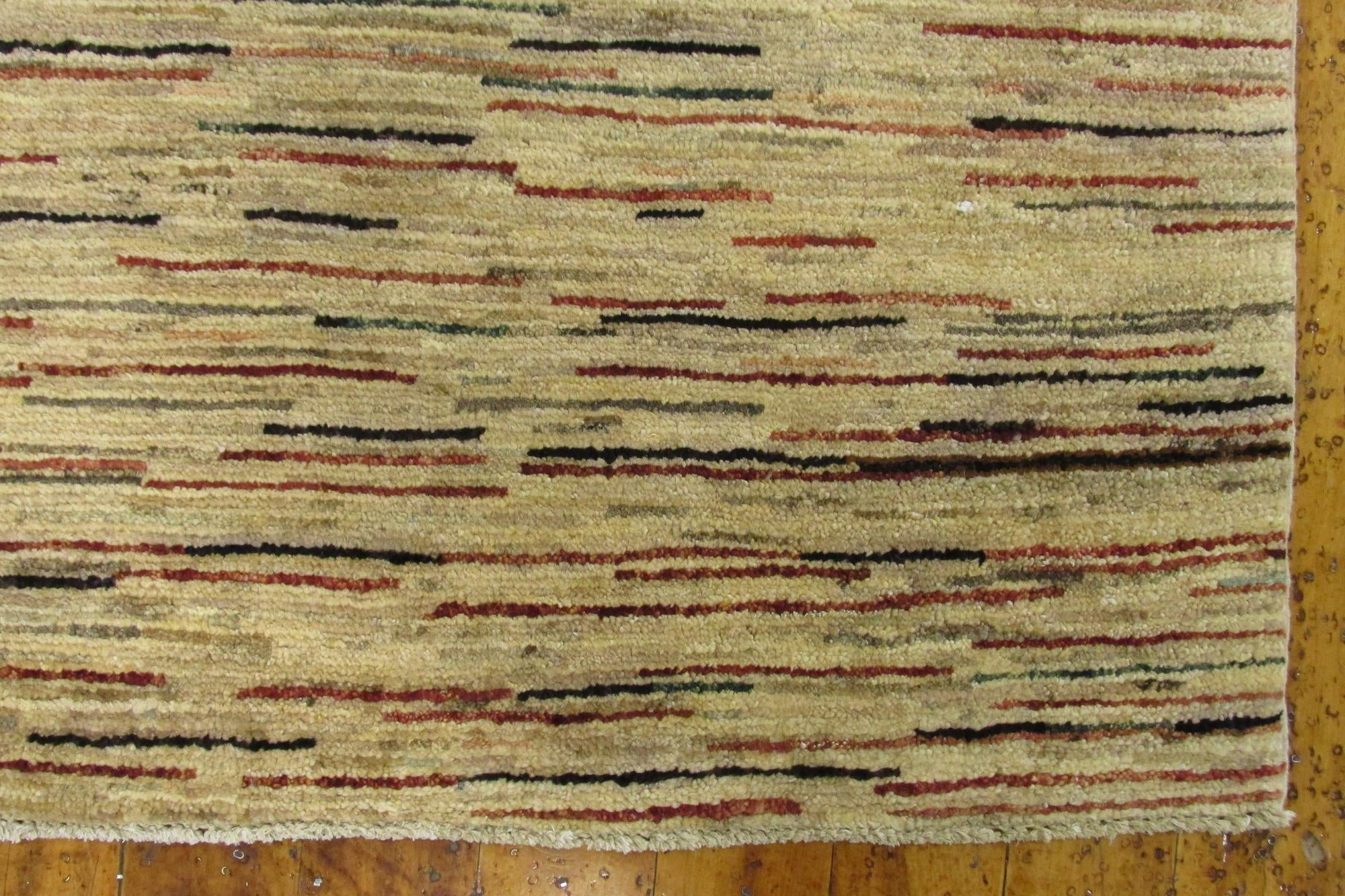 3' 7 x 6' Hand Knotted Modern Ziegler Oriental Rug