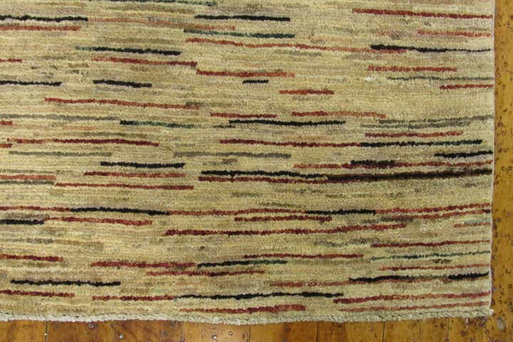 3' 7 x 6' Hand Knotted Modern Ziegler Oriental Rug