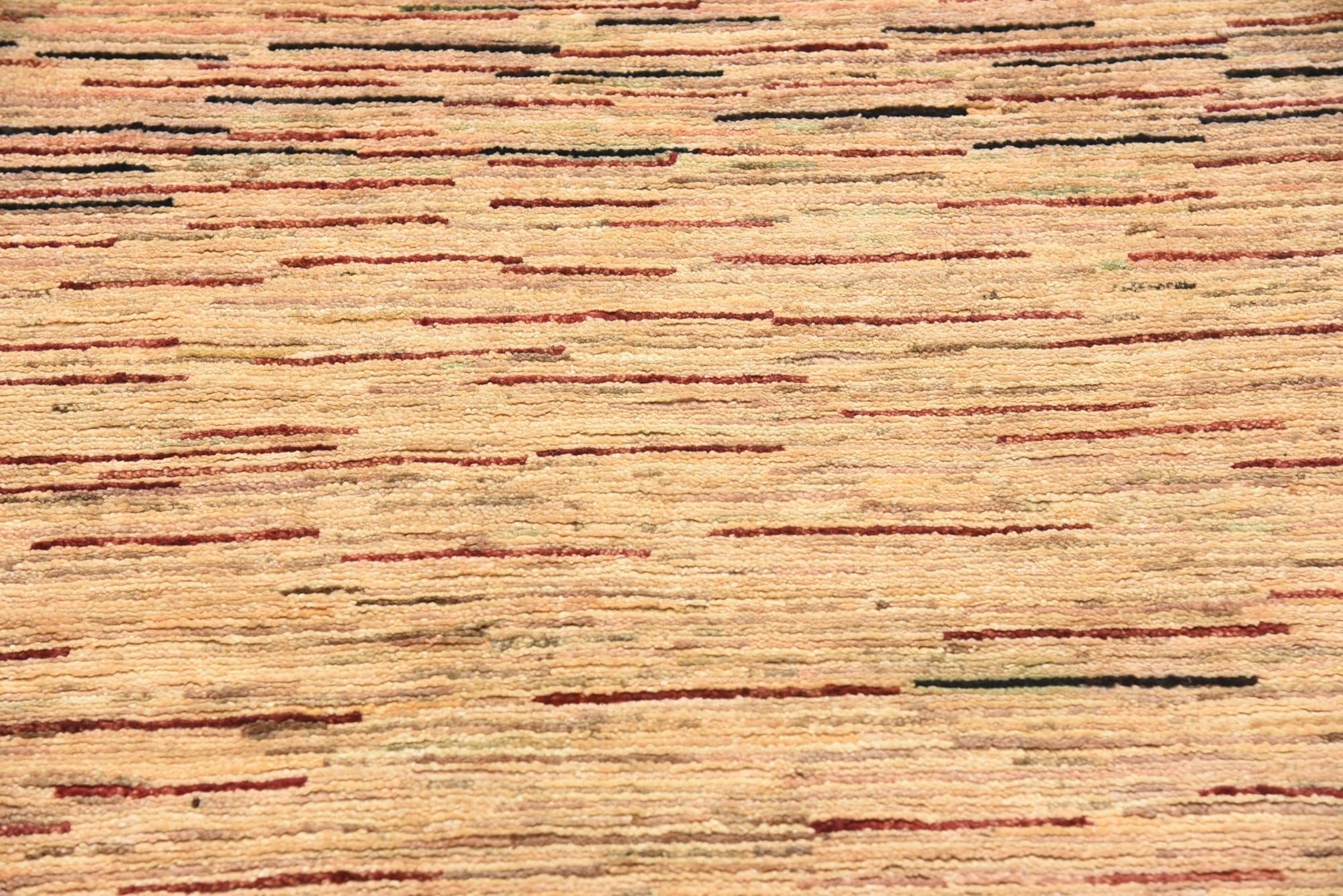 3' 7 x 6' Hand Knotted Modern Ziegler Oriental Rug
