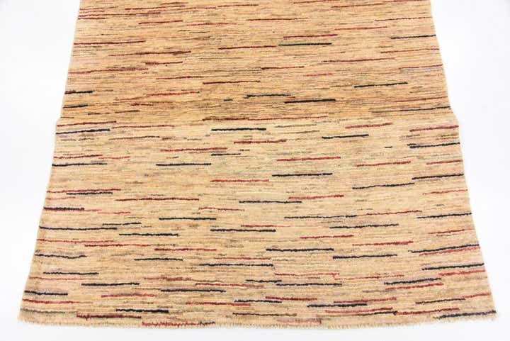 3' 7 x 6' Hand Knotted Modern Ziegler Oriental Rug