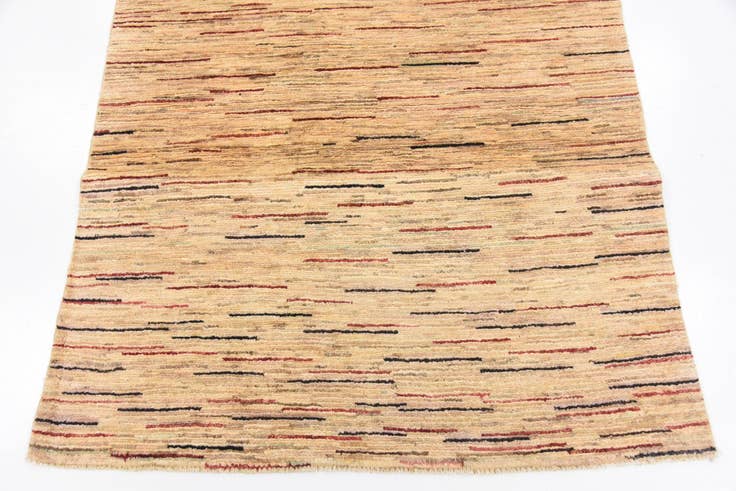 Detail image of 3' 7 x 6' Hand Knotted Modern Ziegler Oriental Rug