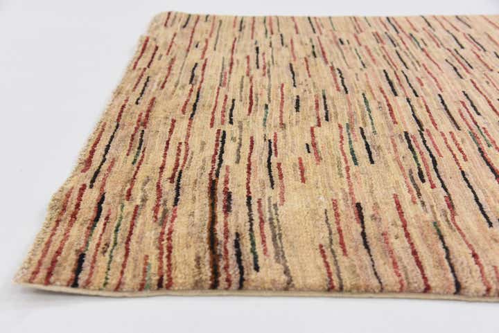 3' 7 x 6' Hand Knotted Modern Ziegler Oriental Rug