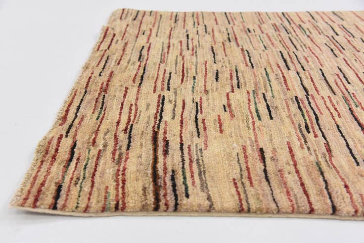 Detail image of 3' 7 x 6' Hand Knotted Modern Ziegler Oriental Rug