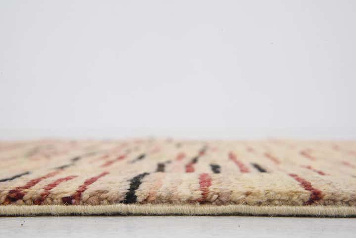 3' 7 x 6' Hand Knotted Modern Ziegler Oriental Rug