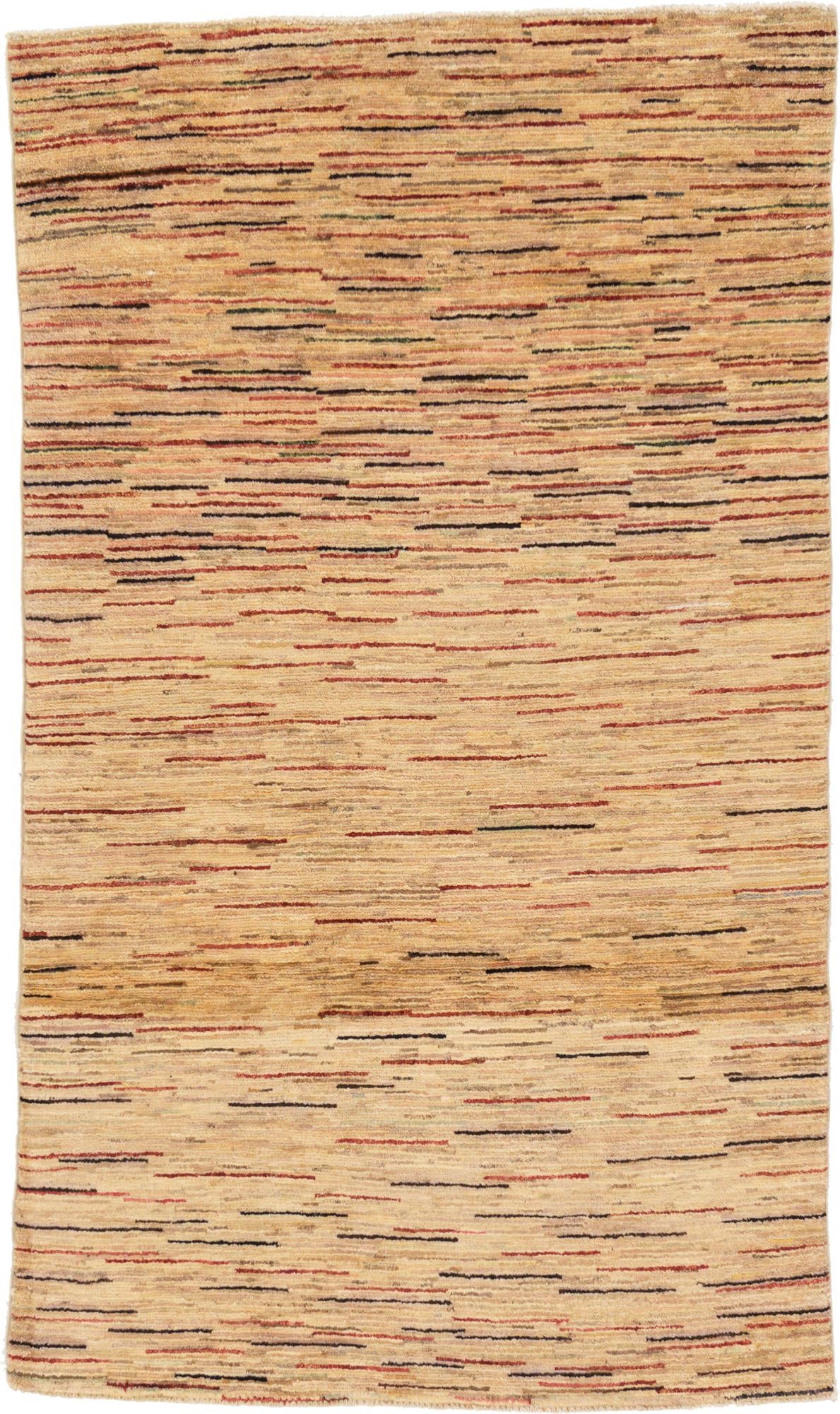 3' 7 x 6' Hand Knotted Modern Ziegler Oriental Rug