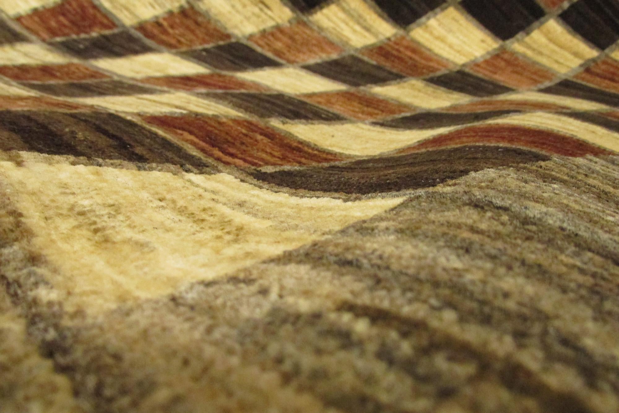4' 7 x 6' 8 Hand Knotted Modern Ziegler Oriental Rug