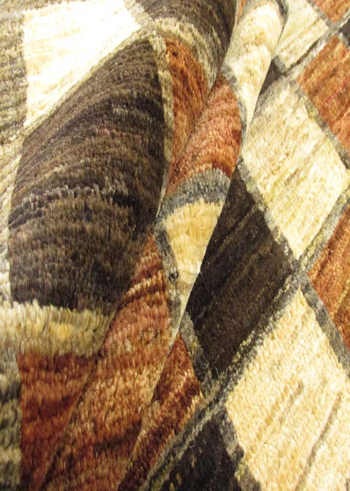 4' 7 x 6' 8 Hand Knotted Modern Ziegler Oriental Rug