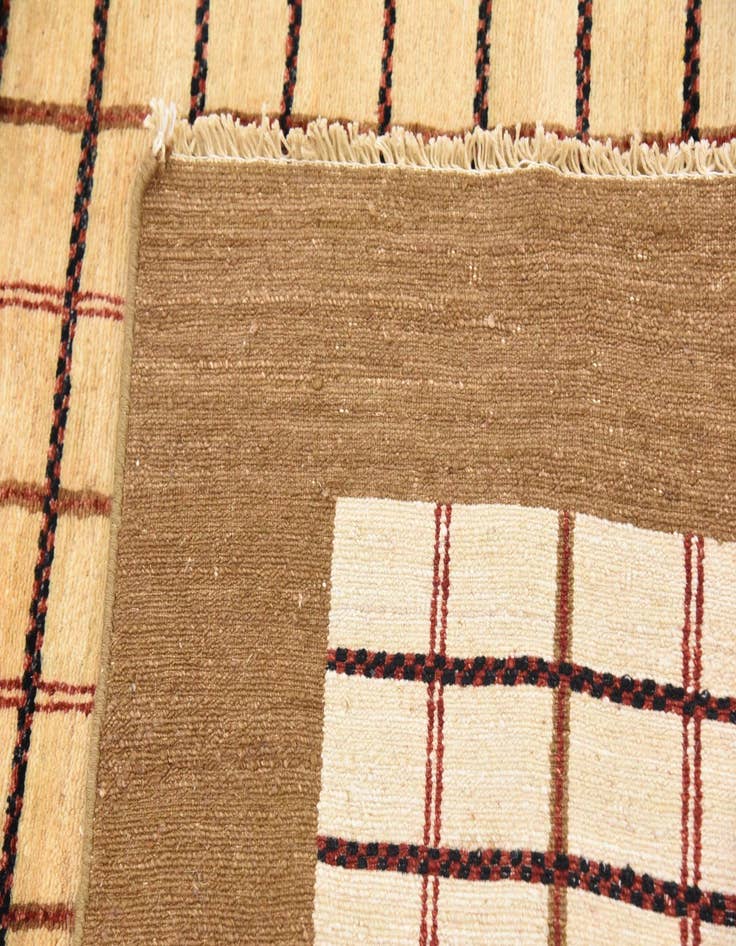 Detail image of 5' 7 x 8' 2  Hand Knotted Modern Ziegler Oriental Rug