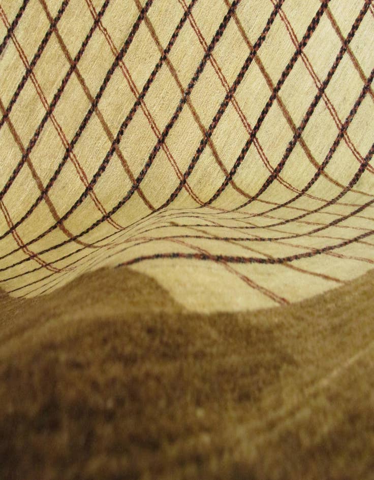 Detail image of 5' 7 x 8' 2  Hand Knotted Modern Ziegler Oriental Rug