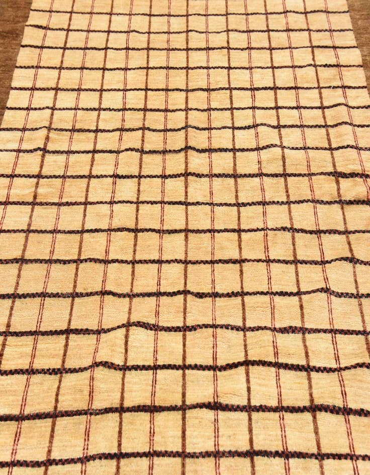 Detail image of 5' 7 x 8' 2  Hand Knotted Modern Ziegler Oriental Rug