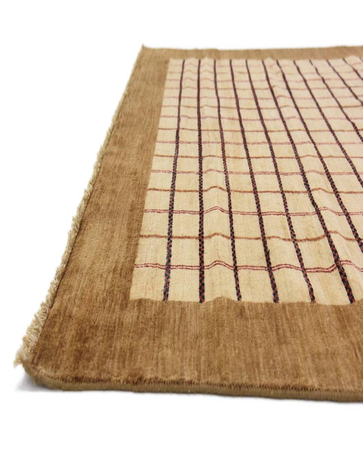 Detail image of 5' 7 x 8' 2  Hand Knotted Modern Ziegler Oriental Rug