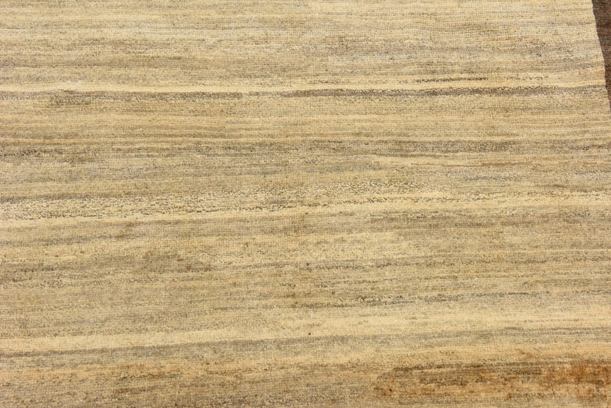 4' x 5' 8 Hand Knotted Modern Ziegler Oriental Rug