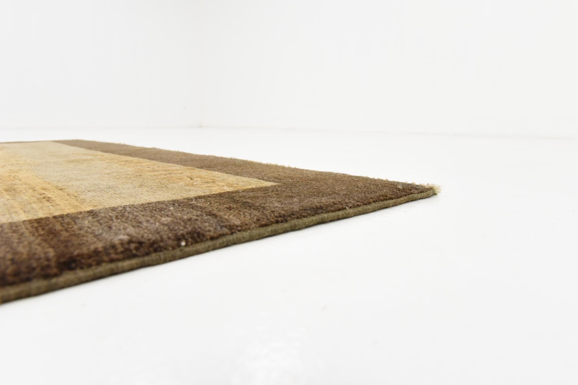4' x 5' 8 Hand Knotted Modern Ziegler Oriental Rug