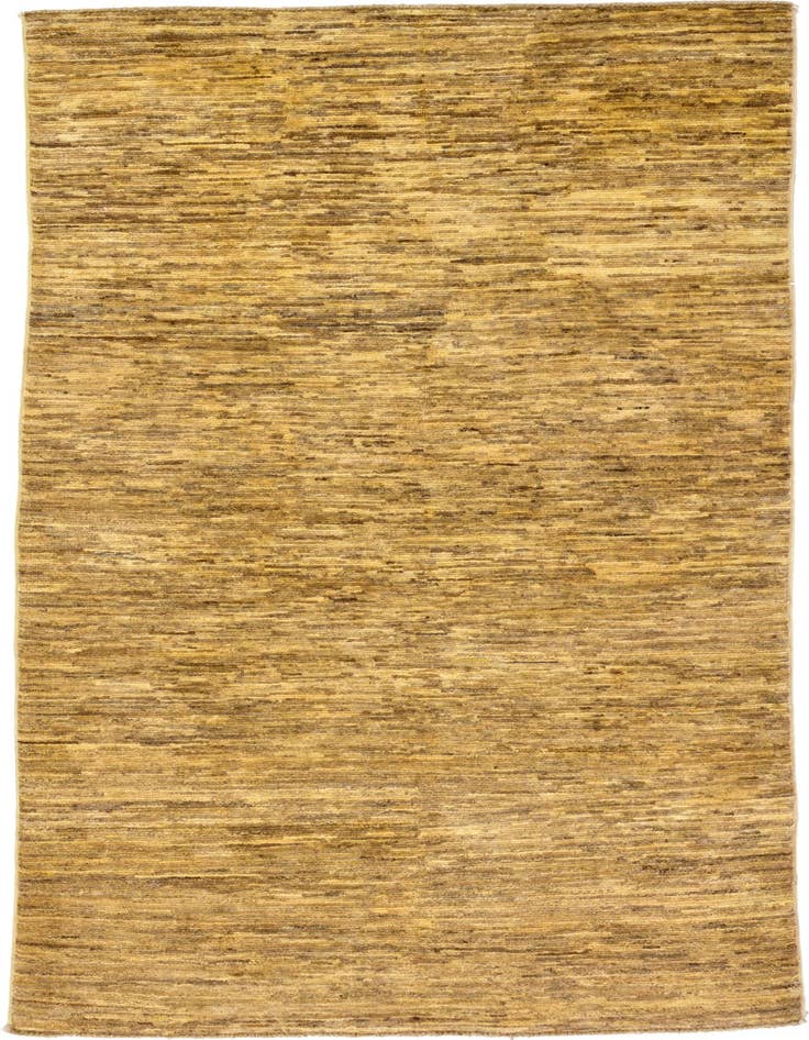Detail image of 3' 8 x 6' Hand Knotted Modern Ziegler Oriental Rug
