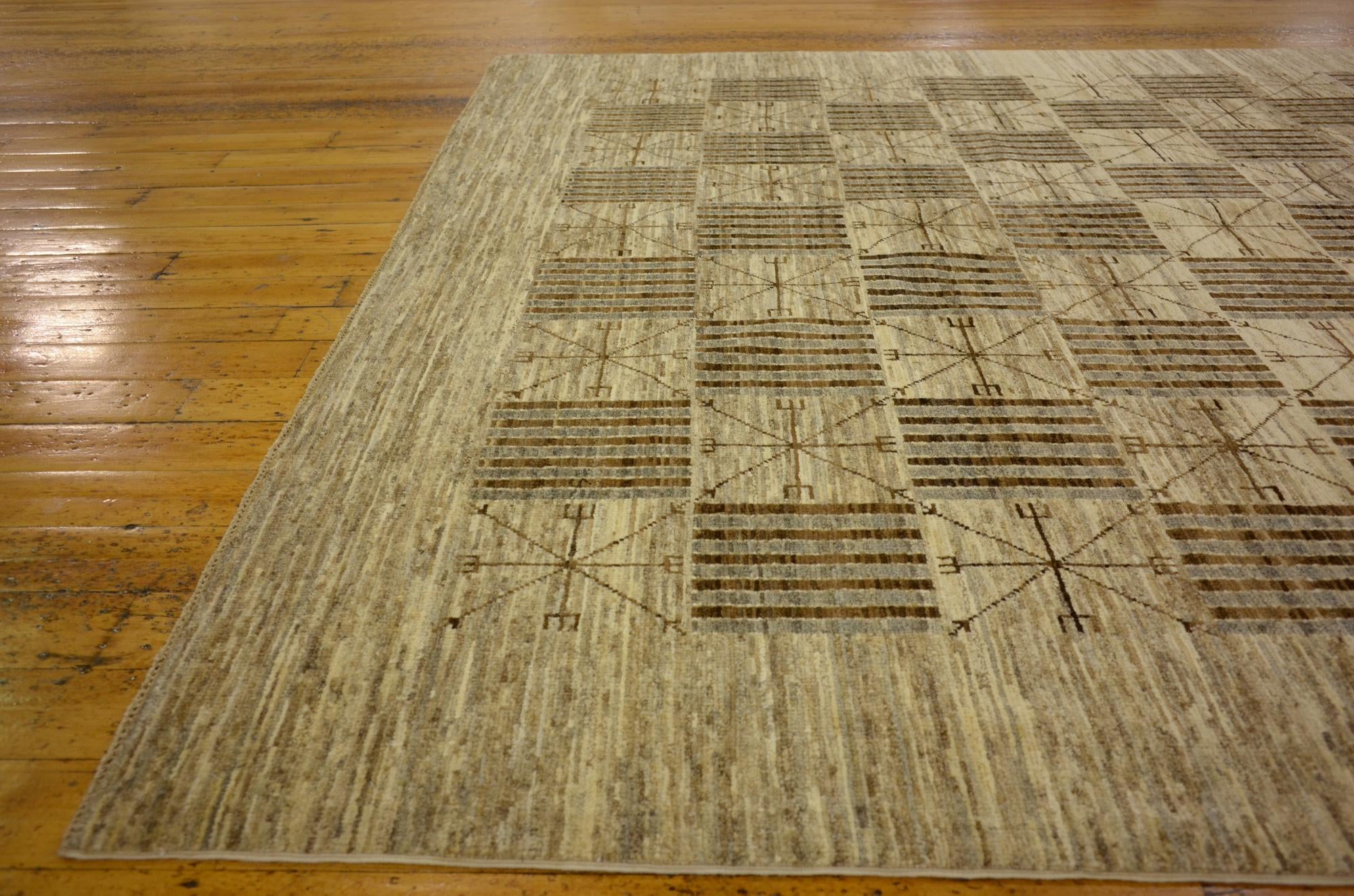 6' 6 x 9' 6 Hand Knotted Modern Ziegler Oriental Rug
