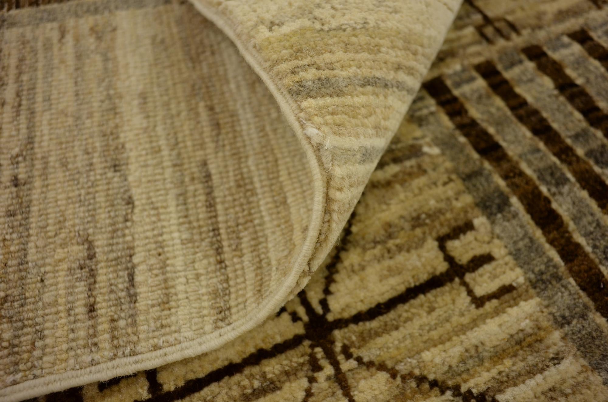 6' 6 x 9' 6 Hand Knotted Modern Ziegler Oriental Rug